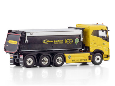 WSI WSI Volvo FH5 sleeper cab electric 8X4 tipper truck MILLENAAR EN VAN SCHAIK TRANSPORT