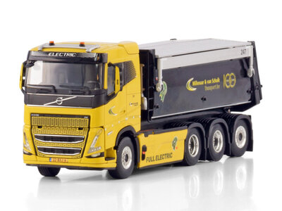 WSI WSI Volvo FH5 sleeper cab electric 8X4 tipper truck MILLENAAR EN VAN SCHAIK TRANSPORT