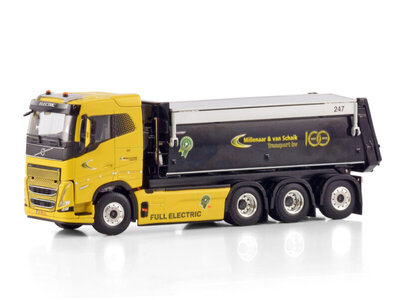 WSI WSI Volvo FH5 sleeper cab electric 8X4 tipper truck MILLENAAR EN VAN SCHAIK TRANSPORT