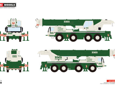 WSI WSI Liebherr LTM 1120-4.1 Mobile crane BMS A/S / Scale 1:87