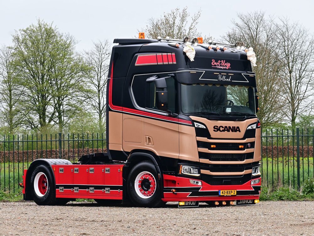 Tekno Tekno Scania NGR Highline 4x2 660 V8 BART SLUIJS TRANSPORT