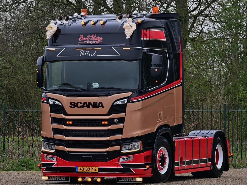 Tekno Tekno Scania NGR Highline 4x2 660 V8 BART SLUIJS TRANSPORT
