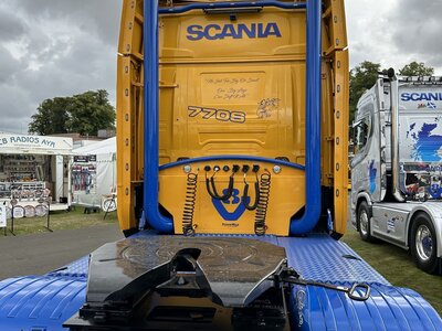 WSI WSI Scania 770S 6x4 with 4-axle lowbed lowloader DUNCAN PLANT New Cumnock Scotland