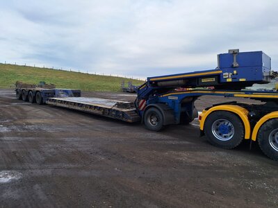 WSI WSI Scania 770S 6x4 with 4-axle lowbed lowloader DUNCAN PLANT New Cumnock Scotland