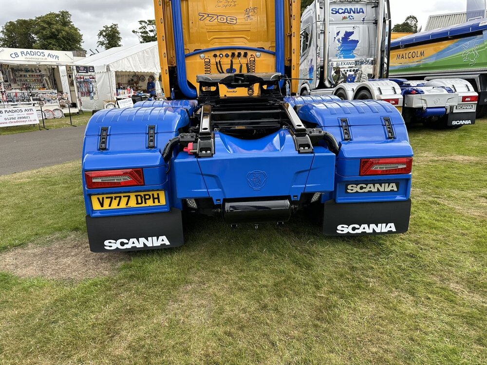 WSI WSI Scania 770S 6x4 with 4-axle lowbed lowloader DUNCAN PLANT New Cumnock Scotland