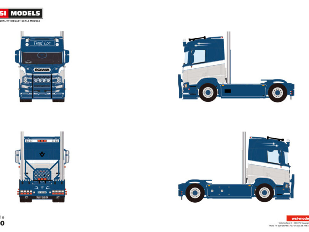 WSI WSI Scania R Normal 4x2 TRANS'LOC