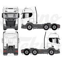 Tekno Scania NGR Highline 6x2 T.B.