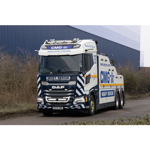 WSI WSI DAF XG 6X2 Falkom wrecker CMG Newport Pagnell England WSI WSI DAF XG 6X2 Falkom wrecker CMG Newport Pagnell England