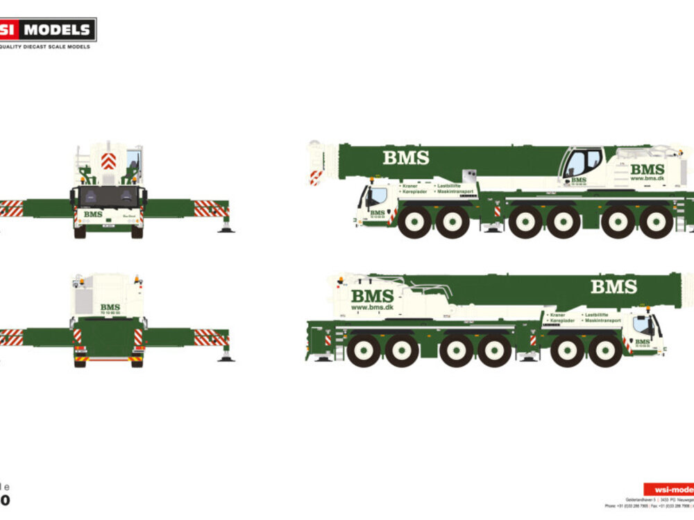 WSI WSI Liebherr LTM 1350-6.1 Mobile crane  BMS A/S
