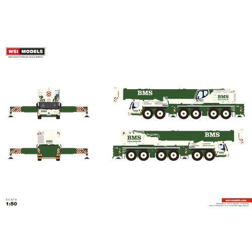 WSI WSI Liebherr LTM 1350-6.1 Mobile crane BMS A/S WSI WSI Liebherr LTM 1350-6.1 Mobile crane BMS A/S