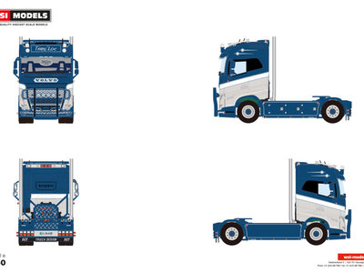 WSI WSI Volvo FH5 Globetrotter 4x2 TRANS'LOC