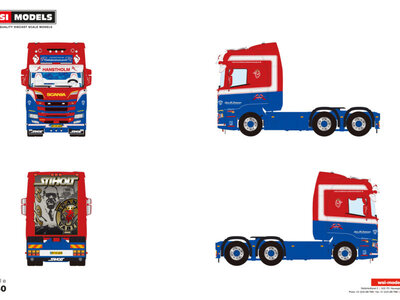 WSI WSI Scania R Highline 6x2 JENS H. PETERSEN