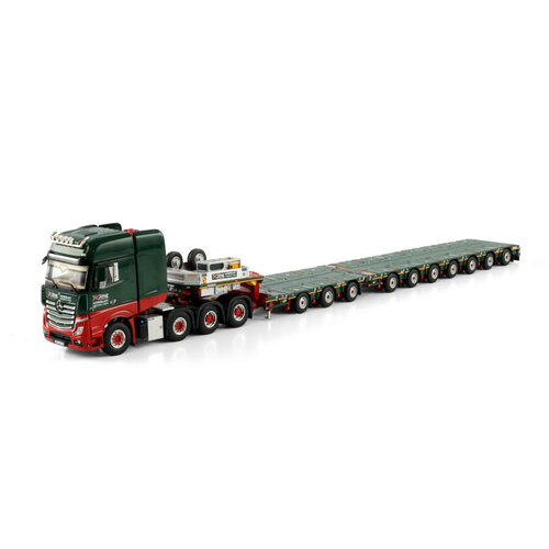 WSI WSI Mercedes- Benz Actros MP5 SLT Giga Space 8x4 met 7-assige manoovr + 3-assige dolly KAHL SCHWERLAST WSI WSI Mercedes- Benz Actros MP5 SLT Giga Space 8x4 met 7-assige manoovr + 3-assige dolly KAHL SCHWERLAST