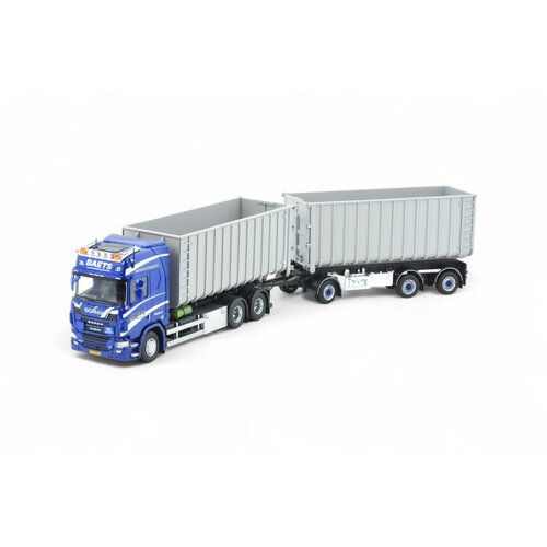 Tekno Tekno Scania Next Gen S530 rigid truck with NHC + widespread container trailer BAETS Tekno Tekno Scania Next Gen S530 rigid truck with NHC + widespread container trailer BAETS