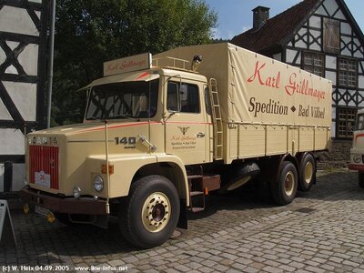 Tekno Tekno Scania 140 Torpedo riged truck with classic tilt trailer GRILLMAYER