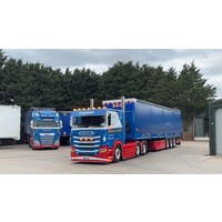 Tekno Scania Next Gen 660R with 3-axle tilt trailer STEVE SWAIN