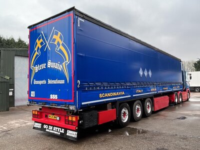 Tekno Tekno Scania Next Gen 660R with 3-axle tilt trailer STEVE SWAIN