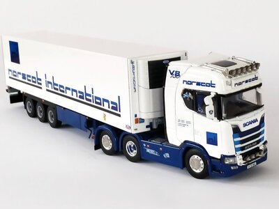 WSI WSI Scania S730 6x2 with 3-axle fridge trailer NORSCOT International Scotland