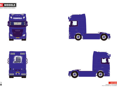 WSI WSI DAF XF Super Space Cab 4x2 VERWEIJ
