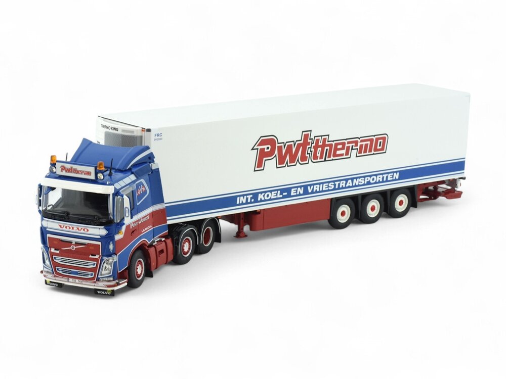 Tekno Tekno Volvo FH05 6x2 with 3-axle reefer trailer PETER WOUTERS / PWT Thermo