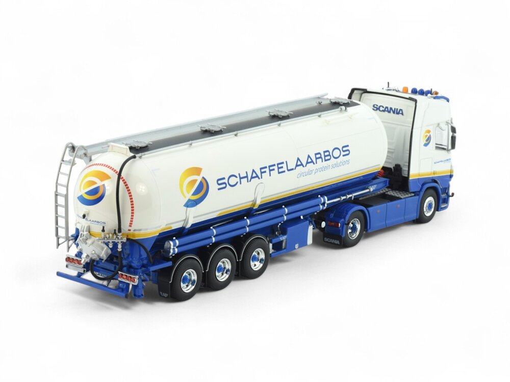 Tekno Tekno Scania NGR 4x2 highline met korte silo oplegger SCHAFFELAARSBOS