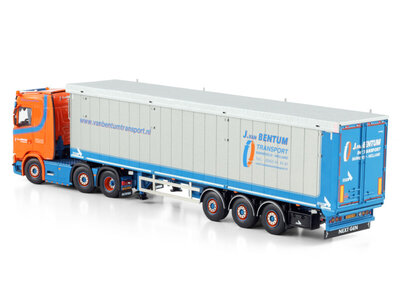 WSI WSI Scania S Normal 6x2 with 3-axle twin steer tipper trailer J. VAN BENTUM