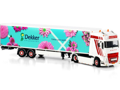 WSI WSI Volvo FH5 Globetrotter XL 4x2 with 2-axle tridec reefer trailer BRANDHOFF TRANSPORT