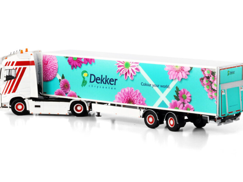 WSI WSI Volvo FH5 Globetrotter XL 4x2 with 2-axle tridec reefer trailer BRANDHOFF TRANSPORT