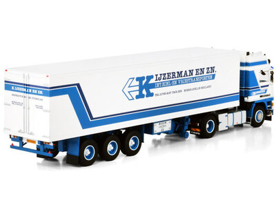 WSI WSI Volvo F12 Globetrotter 4x2 with 3-axle classic reefer trailer IJZERMAN TRANSPORT
