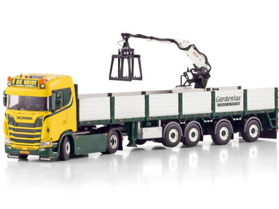 WSI WSI Scania S Normal 4x2 with 4-axle brick trailer  E. DE VRIES