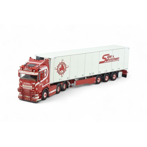 Tekno Scania Next Gen S-serie met 3-assige koeloplegger SEJER & SONNICHSEN Tekno Scania Next Gen S-serie met 3-assige koeloplegger SEJER & SONNICHSEN