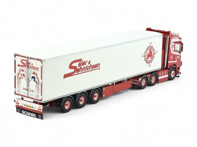 Tekno Scania Next Gen S-serie with 3-axle reefer trailer SEJER & SONNICHSEN
