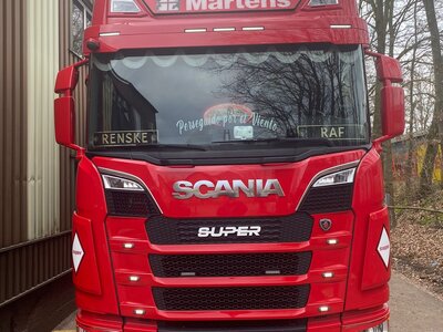 Tekno Tekno Scania Next Gen S-series hooklift  LZV combination MARTENS BV