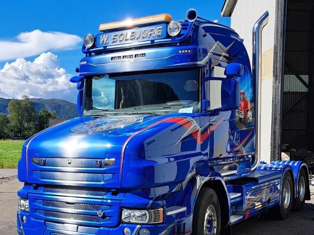 Tekno Tekno Scania Torpedo Highline 6x4 SOLBJORG