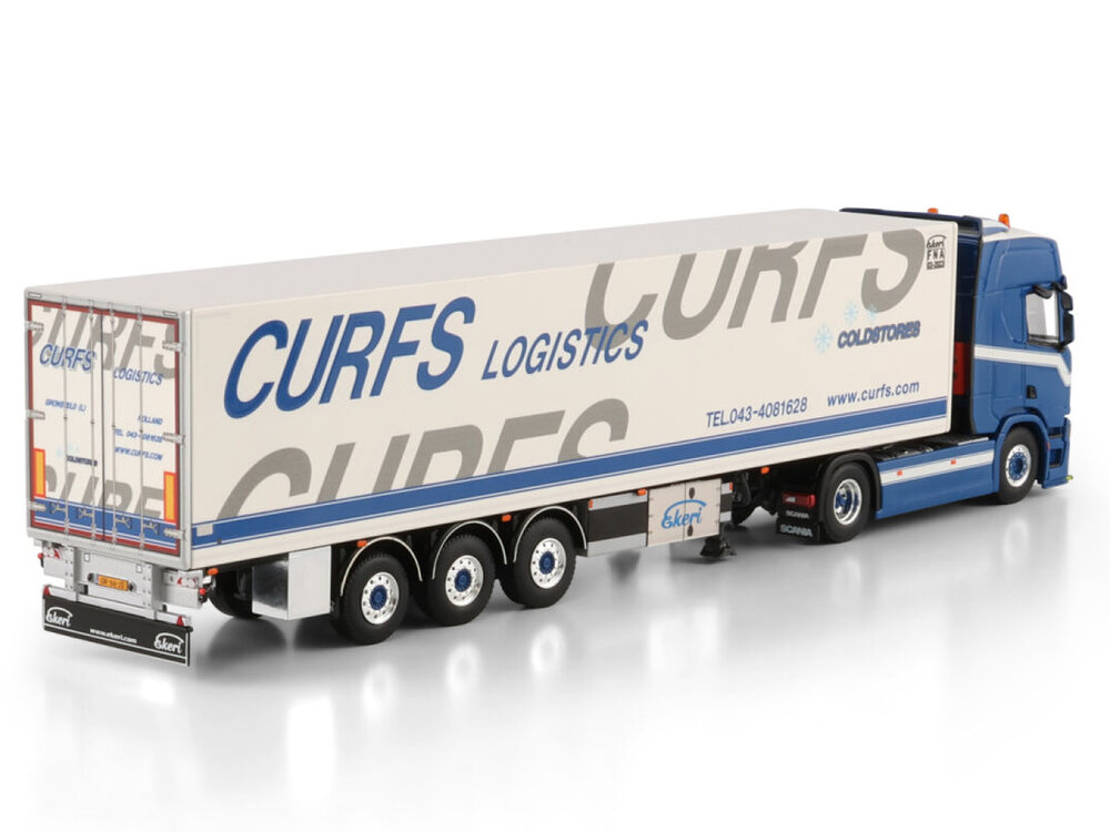WSI WSI Scania R Highline 4x2 with 3-axle reefer trailer CURFS TRANSPORT