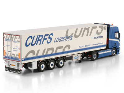 WSI WSI Scania R Highline 4x2 with 3-axle reefer trailer CURFS TRANSPORT