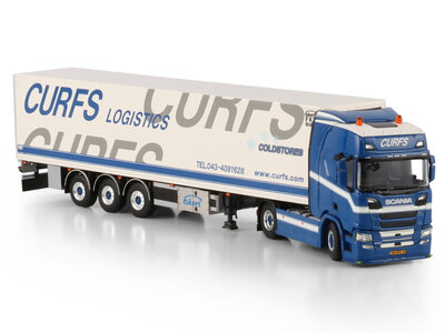 WSI WSI Scania R Highline 4x2 with 3-axle reefer trailer CURFS TRANSPORT