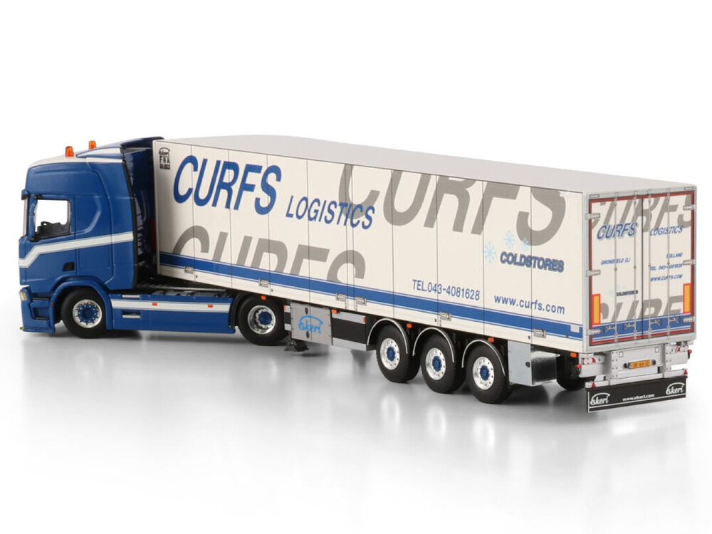 WSI WSI Scania R Highline 4x2 with 3-axle reefer trailer CURFS TRANSPORT