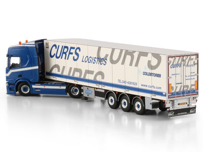 WSI WSI Scania R Highline 4x2 with 3-axle reefer trailer CURFS TRANSPORT