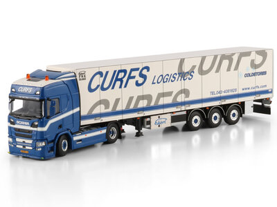 WSI WSI Scania R Highline 4x2 with 3-axle reefer trailer CURFS TRANSPORT