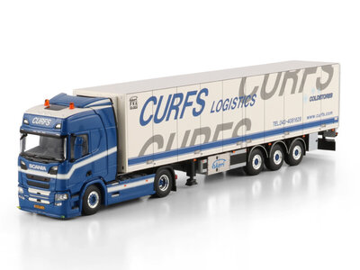 WSI WSI Scania R Highline 4x2 with 3-axle reefer trailer CURFS TRANSPORT