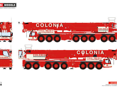 WSI WSI Liebherr LTM 1650-8.1 Mobile crane  COLONIA