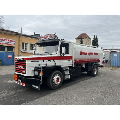Tekno Tekno Scania 113M Torpedo 4x2 motorwagen met resin brandstoftank THOMAS EUGSTER Tekno Tekno Scania 113M Torpedo 4x2 motorwagen met resin brandstoftank THOMAS EUGSTER