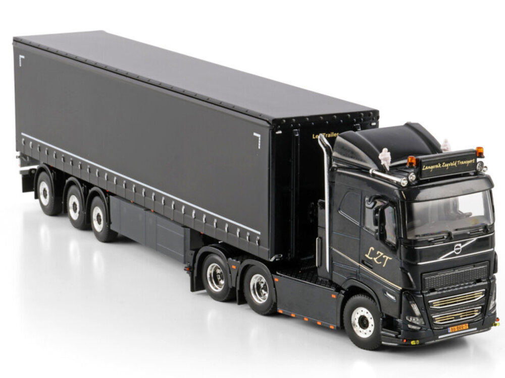 WSI WSI Volvo FH5 sleep cab 6x2  with 3-axle curtainside trailer LANGERAK ZEGVELD TRANSPORT