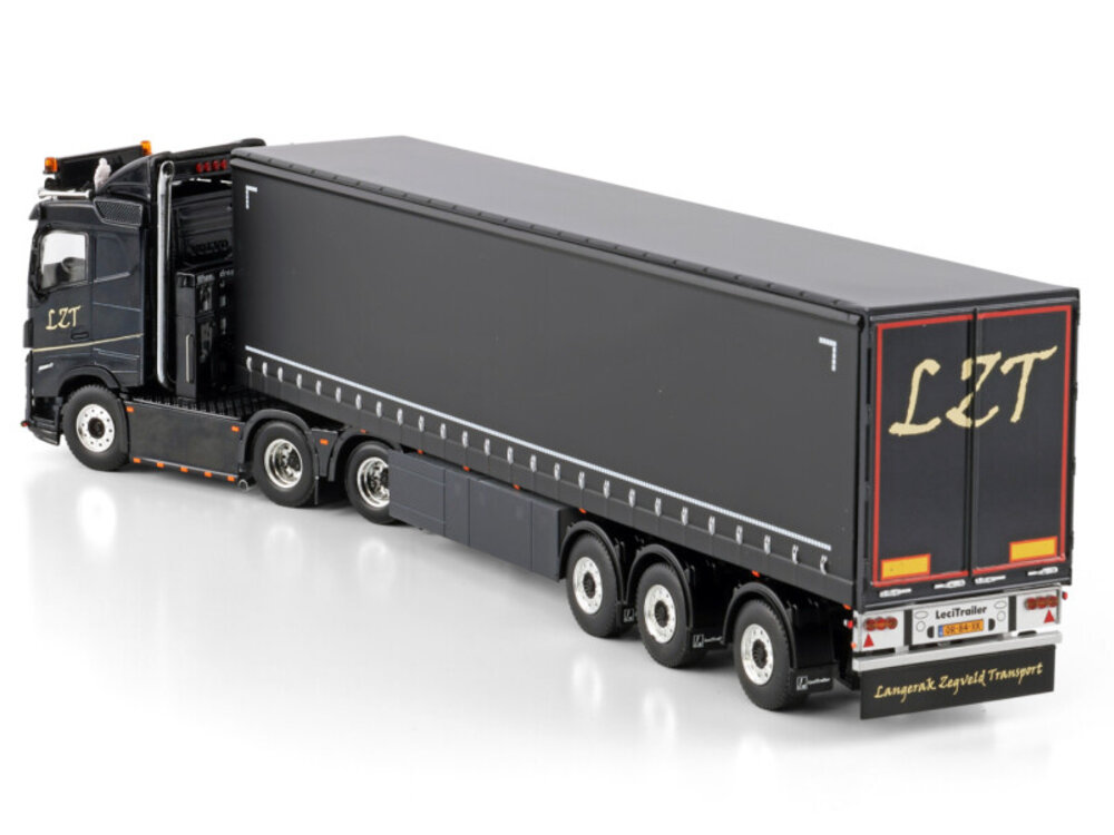 WSI WSI Volvo FH5 sleep cab 6x2  with 3-axle curtainside trailer LANGERAK ZEGVELD TRANSPORT