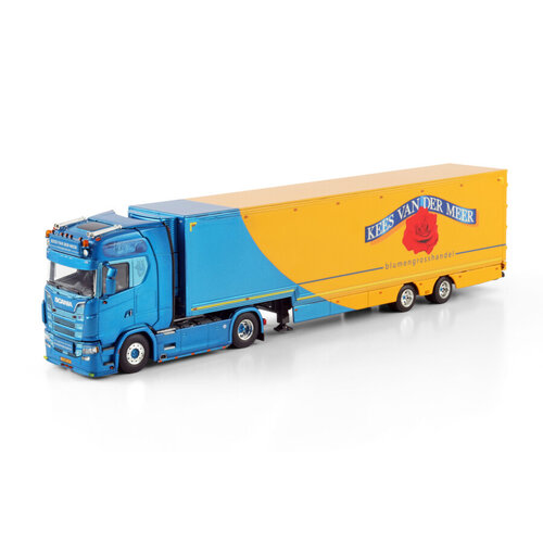 WSI WSI Scania S Highline 4x2 met 2-assige semi box trailer KEES VAN DER MEER WSI WSI Scania S Highline 4x2 met 2-assige semi box trailer KEES VAN DER MEER