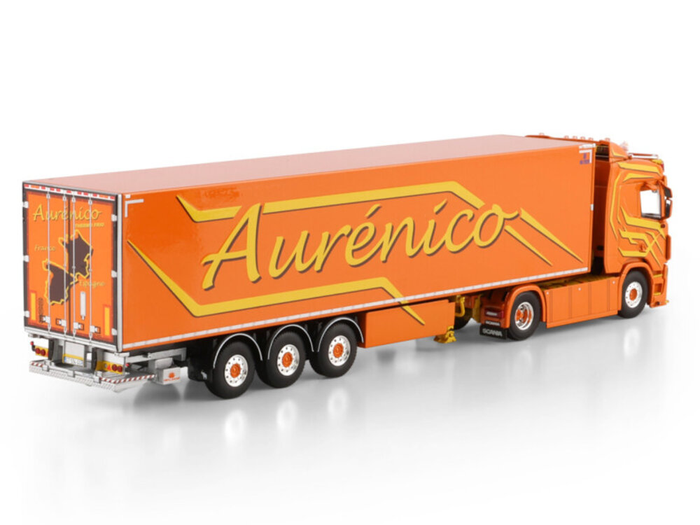 WSI WSI Scania S Normal 4x2 with 3-axle reefer trailer AURÉNICO