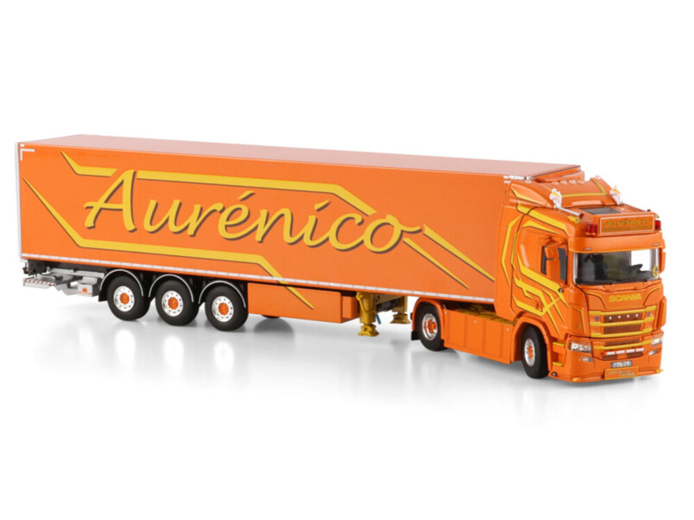 WSI WSI Scania S Normal 4x2 with 3-axle reefer trailer AURÉNICO