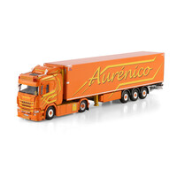 WSI Scania S Normal 4x2 with 3-axle reefer trailer AURÉNICO