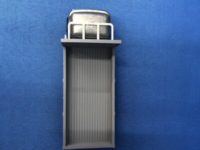 Tekno Tekno DAF 1600 met (resin) open laadbak DELEERSNIJDER